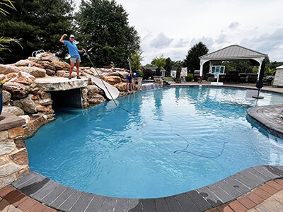 Weekly pool valet service